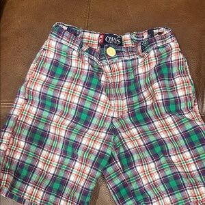 Chaps Multicolor Plaid Shorts
